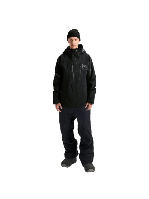 SET Geaca Snowboard BURTON - Men's - [ak] Hover GORE-TEX C-Knit 3L True Black L + Salopeta Snowboard BURTON - Men's - [ak] Freebird GORE-TEX C-Knit 3L True Black L